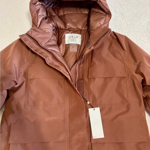 Calia Women's Waterproof Hooded Parka Jacket - Picture 12 of 13